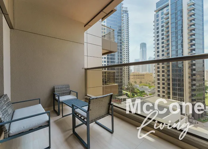 Cozy Studio With Burj Khalifa Views