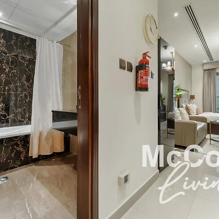 Cozy Studio With Burj Khalifa Views Dubai Exterior photo