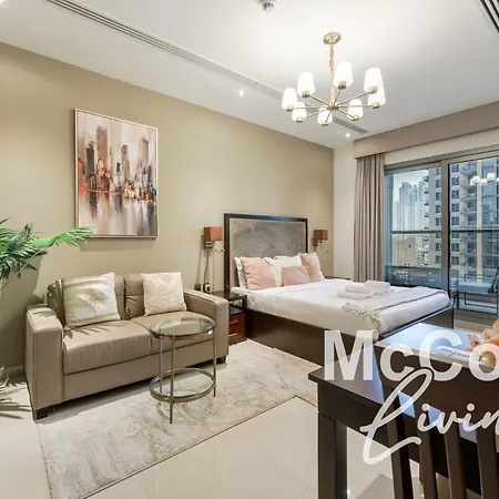 Cozy Studio With Burj Khalifa Views Dubai Exterior photo