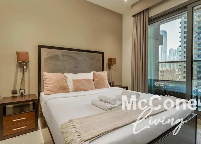 Cozy Studio With Burj Khalifa Views